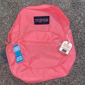 Pink and grey JanSport backpack (NWT)